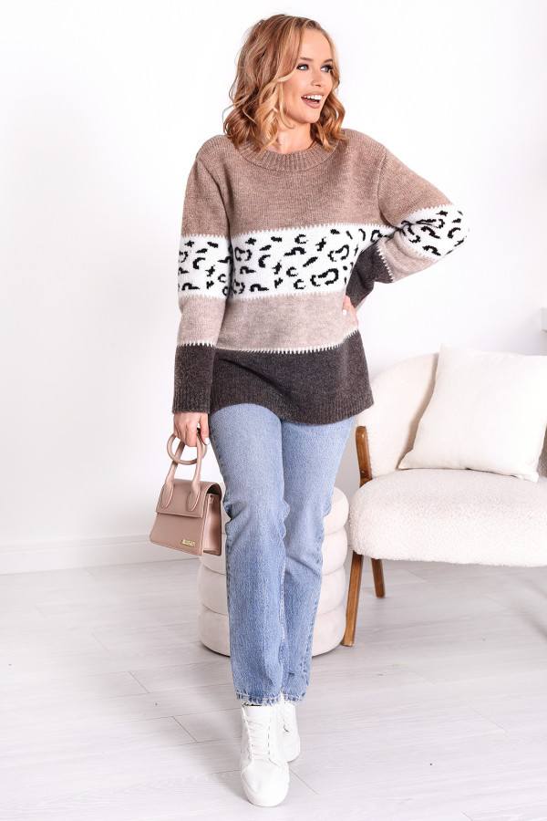 Sweter Panterka Latte 1