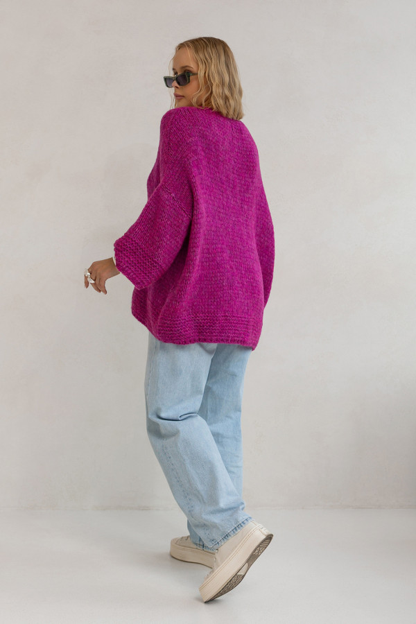 Sweter oversize Alicja Amarant 2